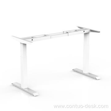 2024 mew ergonomic electric motorized height adjustable desk up dual motor computer desk frame